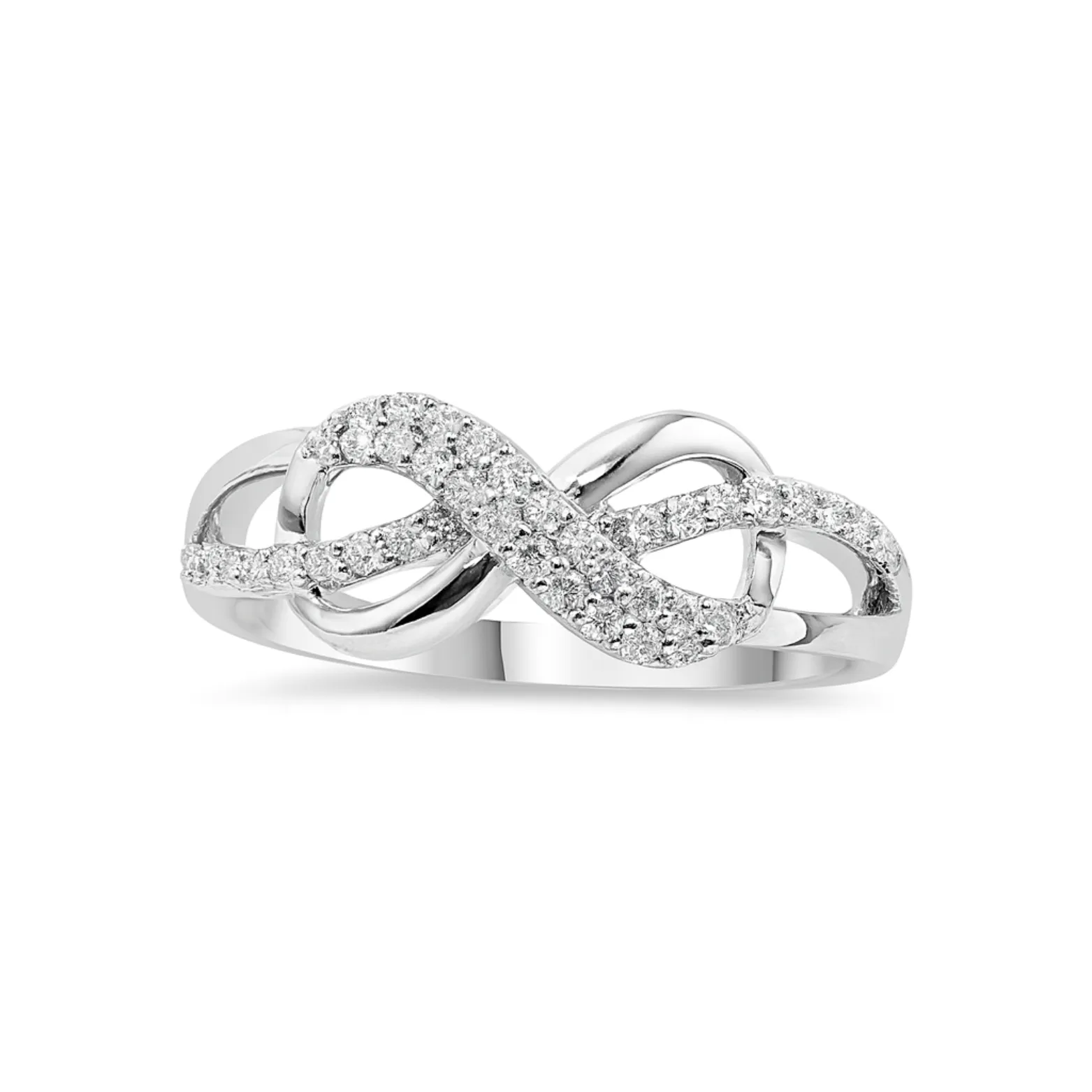 Infinity Knot Sterling Silver Ring