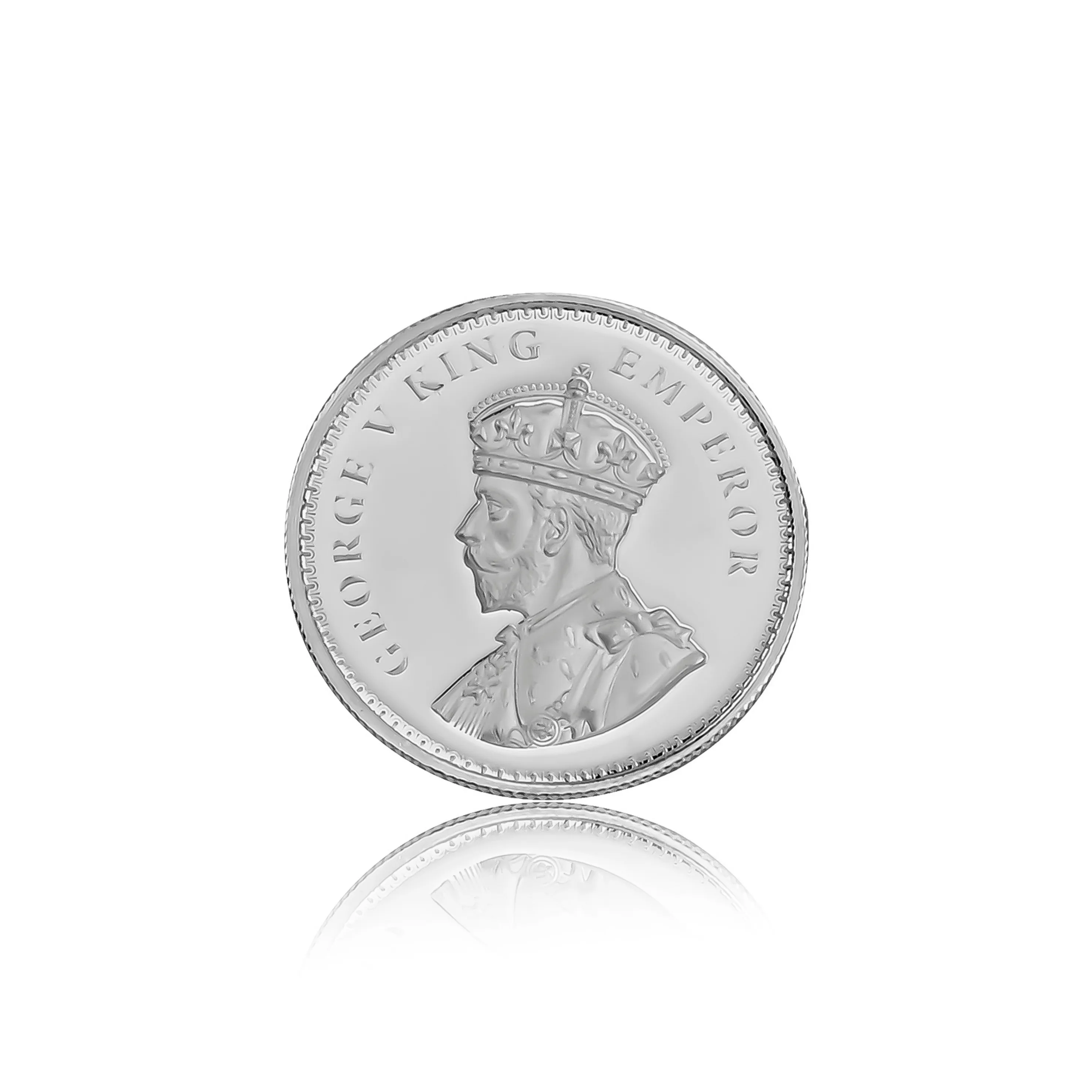 George King Emperor 10 Gram 999 Fine Silver Coin