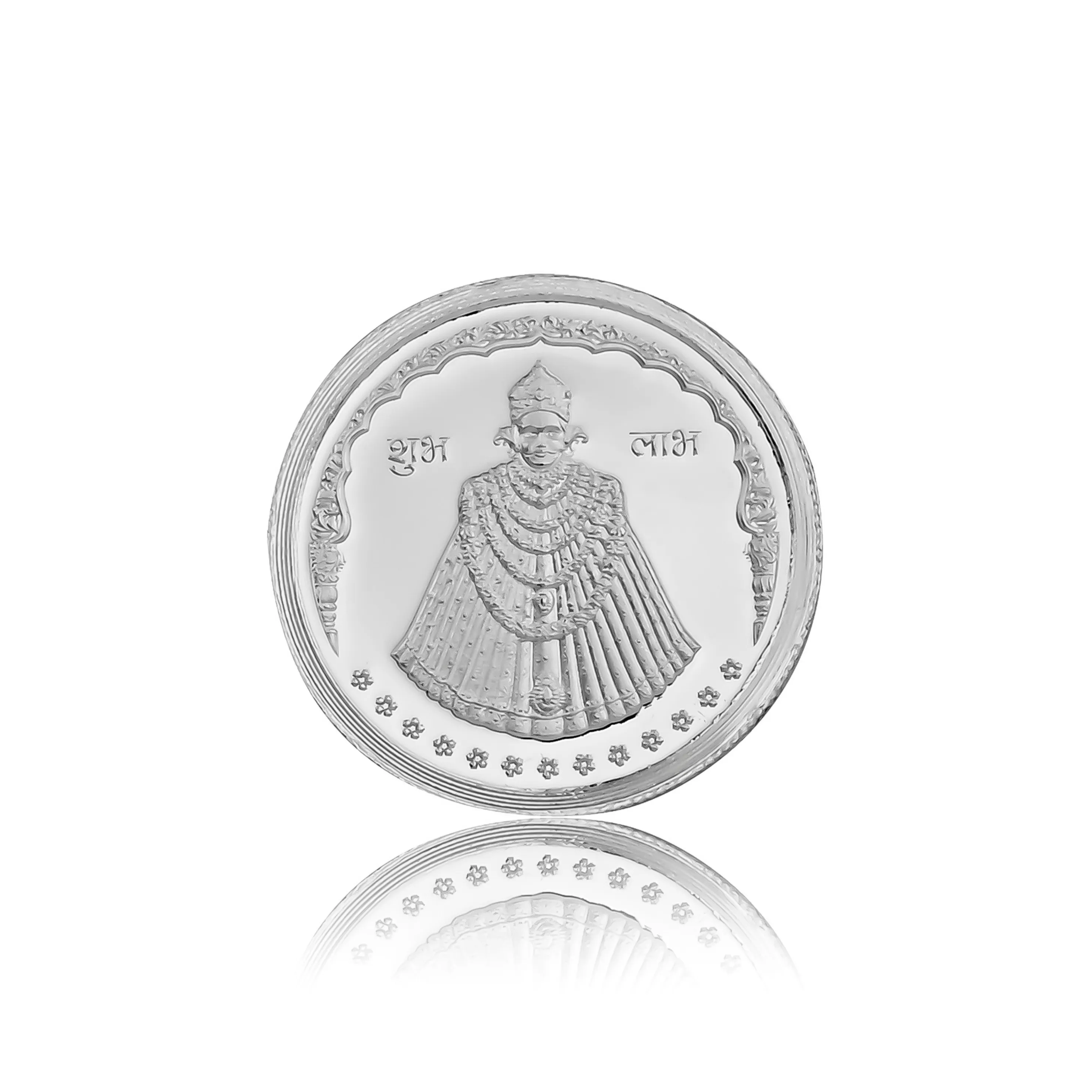 Jai Shree Shyam Baba 10 Gram 999 Fine Silver Coin