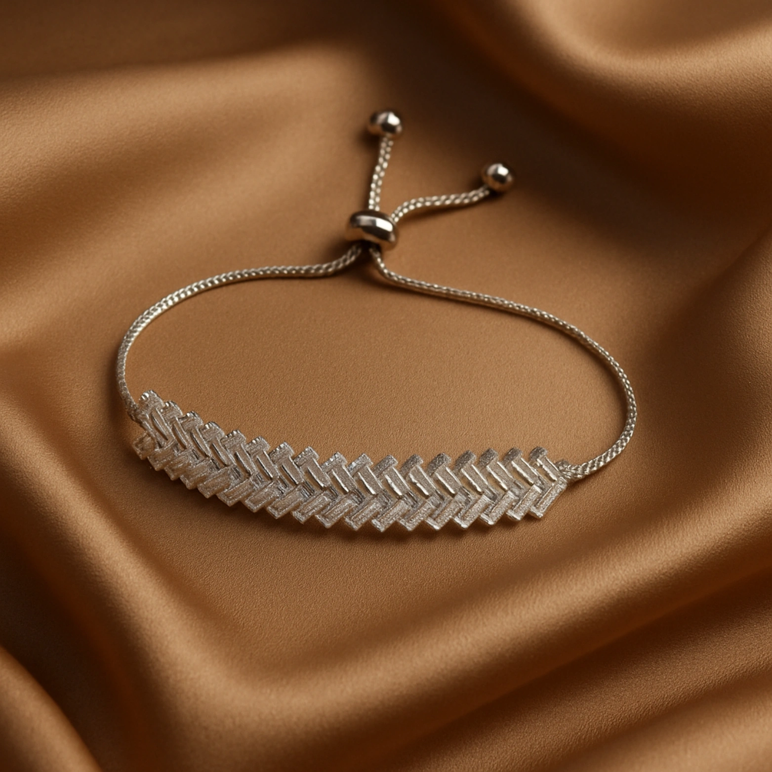 Luxe Lattice Adjustable Bracelet