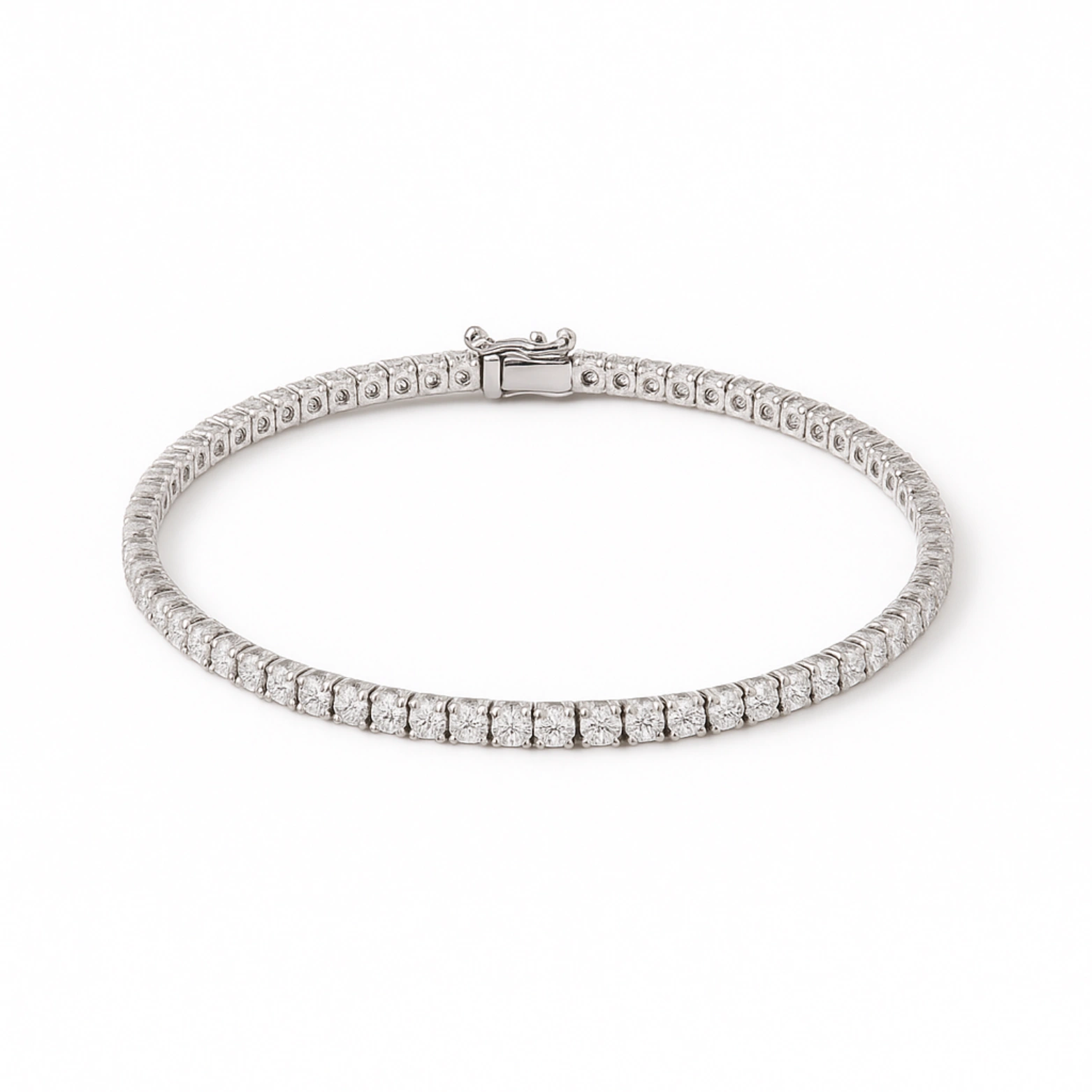 Stellar Line Tennis Bracelet