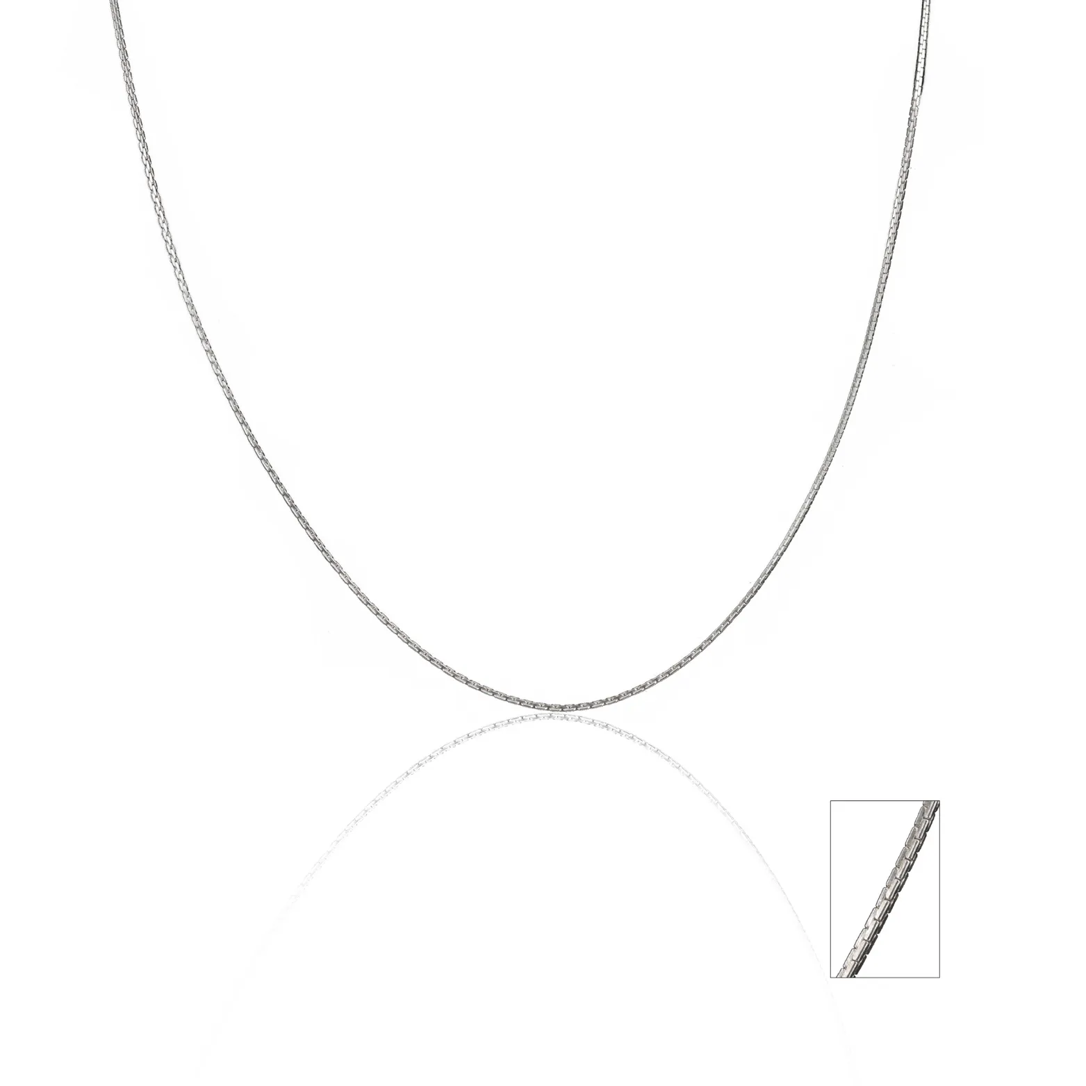 Sleek Round Box Chain 