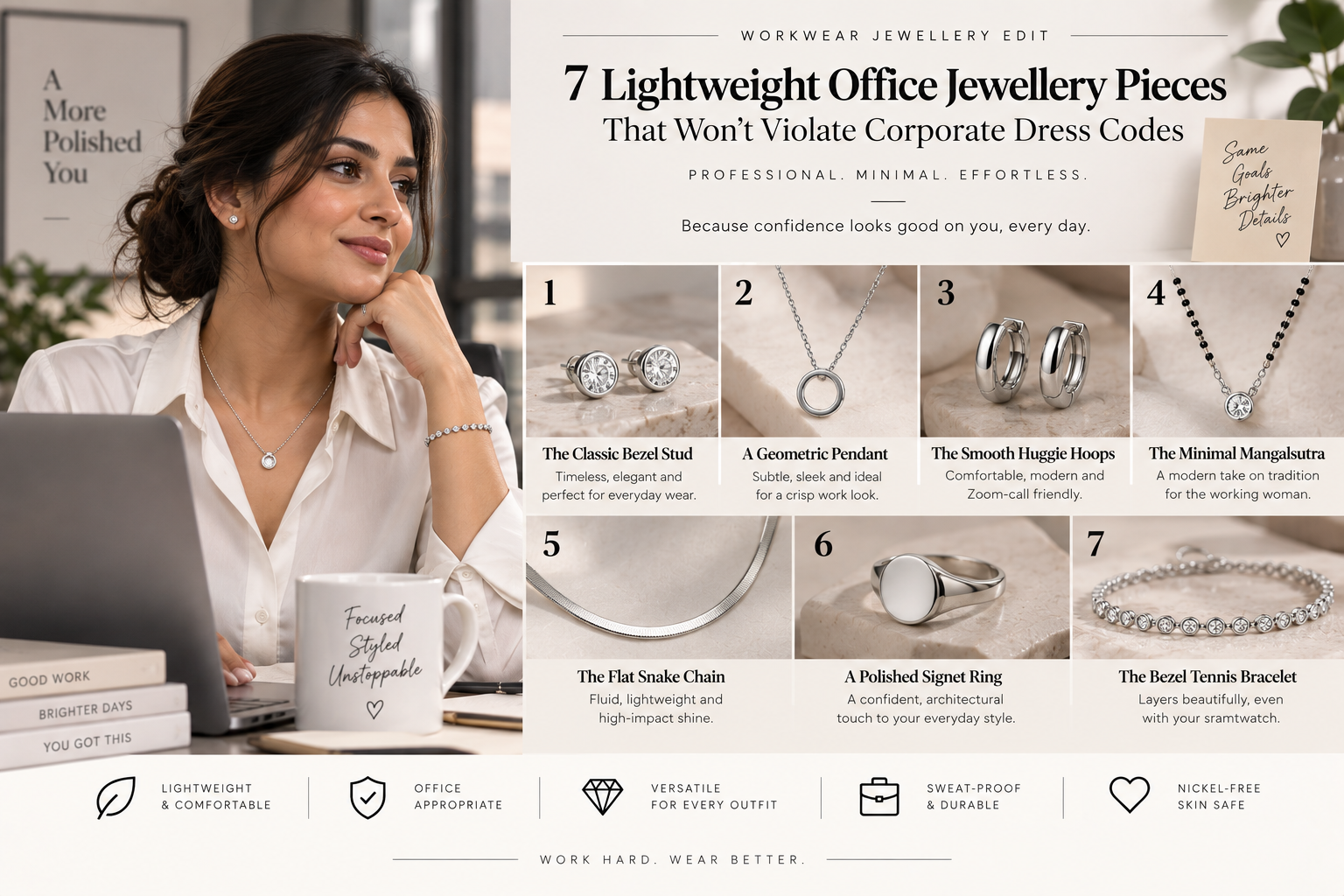 Lightweight Office Jewellery Essentials