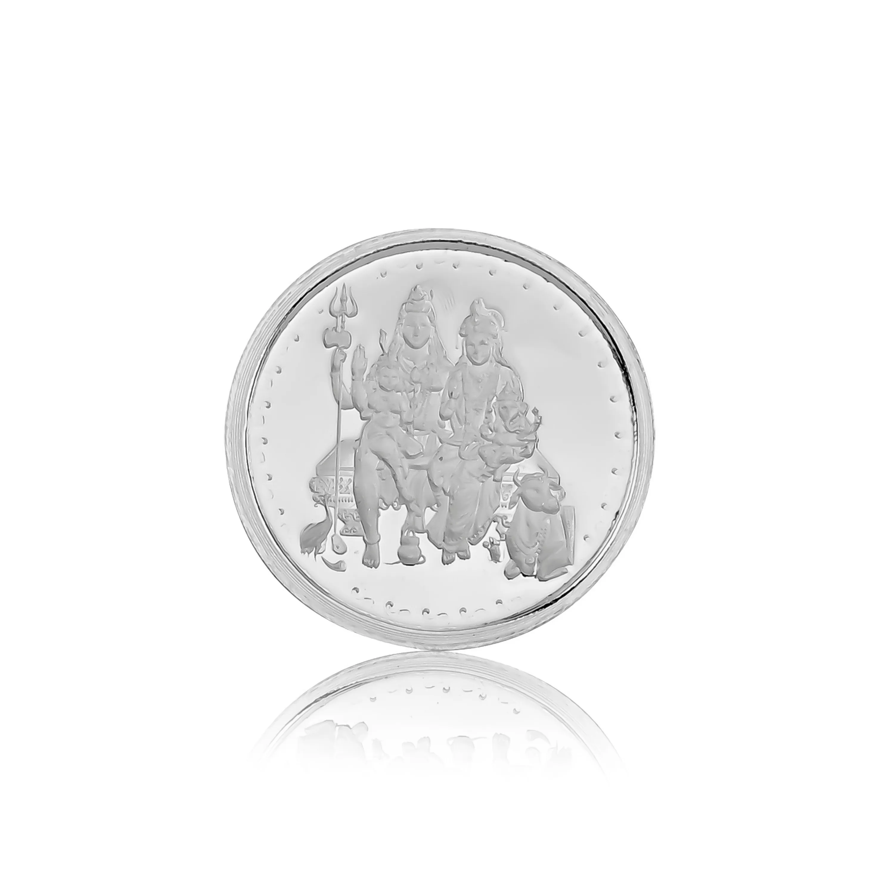 Shiv Parivar 10 Gram 999 Fine Silver Coin
