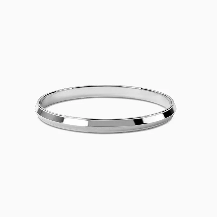 Sterling Silver Men’s V-Shaped Kada