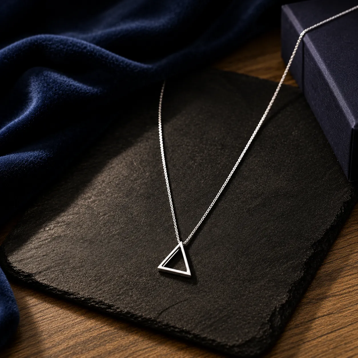 Silver Triangle Pendant