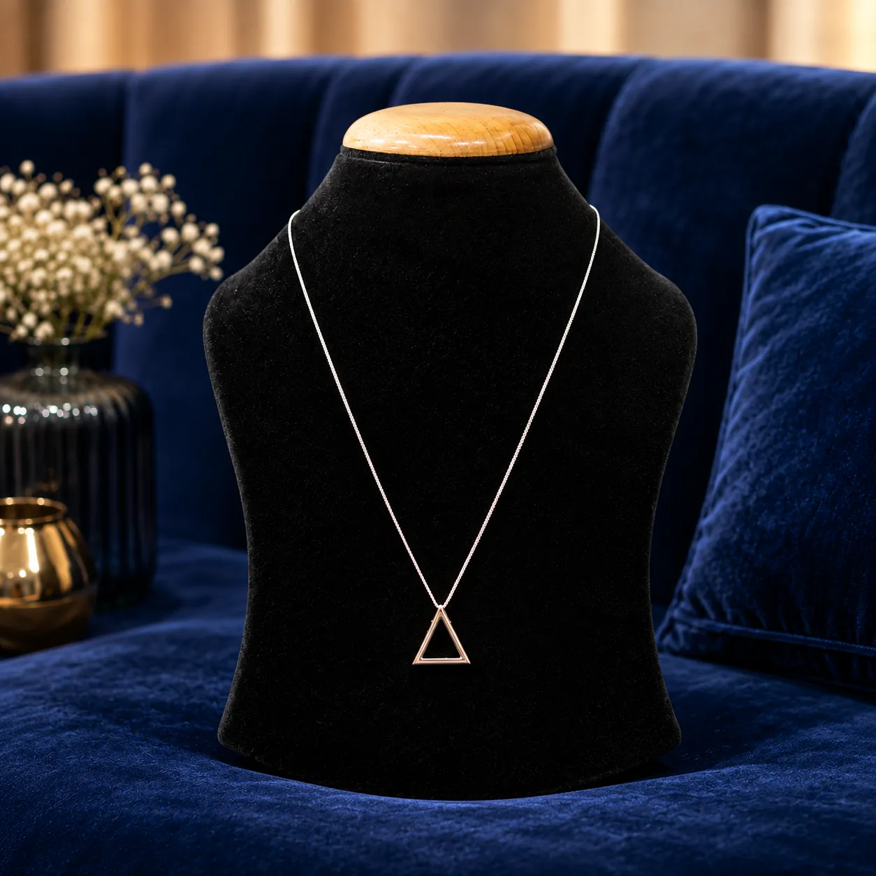 Silver Triangle Pendant
